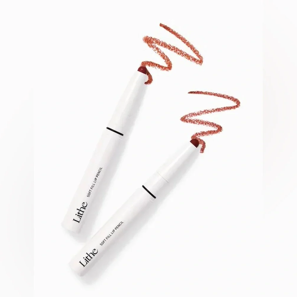LITHE BEAUTY Soft Fill Lip Pencils in Dusk & Scarlet